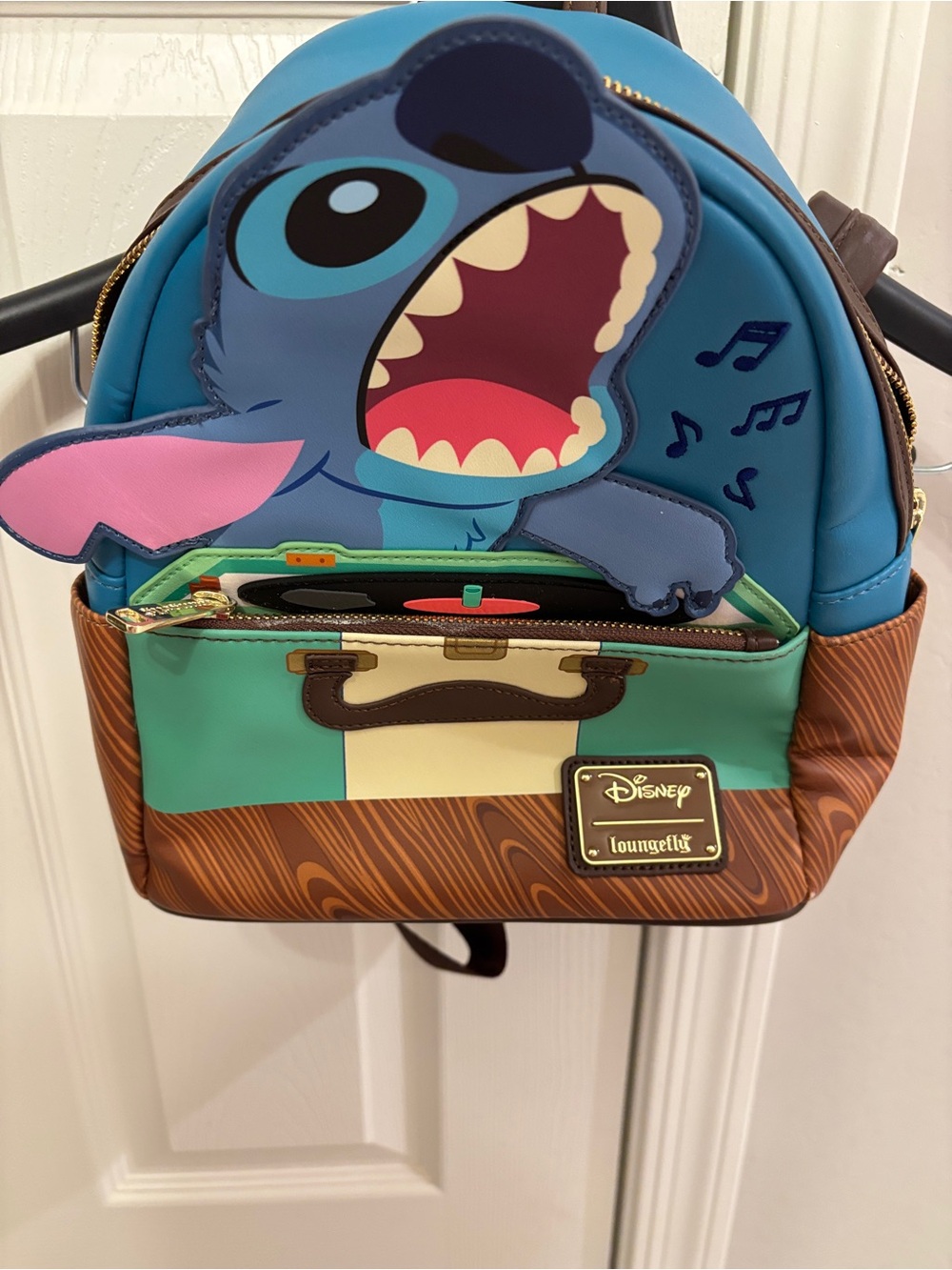 Loungefly Disney Lilo & Stitch Record Player Mini Backpack Boxlunch Exclusive